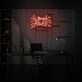 Woman Power Neon Sign Empowering Feminine Strength