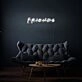 Friends Neon Sign Celebrating Friendship and Togetherness