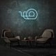 Round Doodle Neon Art Creative and Whimsical Charm