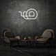 Round Doodle Neon Art Creative and Whimsical Charm