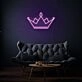 Crown Neon Sign Royal Elegance and Power