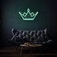 Crown Neon Sign Royal Elegance and Power