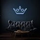 Crown Neon Sign Royal Elegance and Power