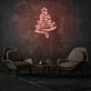 Christmas Tree Neon Celebrating Festive Joy and Tradition