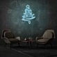 Christmas Tree Neon Celebrating Festive Joy and Tradition