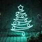 Christmas Tree Neon Celebrating Festive Joy and Tradition