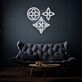 Vintage Flowers Neon Sign Nostalgic Floral Elegance