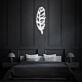 Feather Neon Art Delicate and Ethereal Beauty