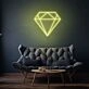 Gemstone Neon Light Sparkling Jewel-like Radiance