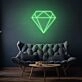 Gemstone Neon Light Sparkling Jewel-like Radiance
