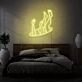 Falling Through A Hole Customs Neon Art Capturing the Essence of Surreal Adventure