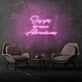 Say Yes To New Adventures Cursive Sign Lettering Embracing New Journeys and Experiences