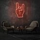 Horns Neon Sign Wild Spirit and Untamed Nature