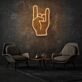 Horns Neon Sign Wild Spirit and Untamed Nature
