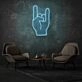 Horns Neon Sign Wild Spirit and Untamed Nature