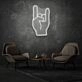 Horns Neon Sign Wild Spirit and Untamed Nature