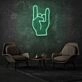 Horns Neon Sign Wild Spirit and Untamed Nature