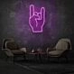 Horns Neon Sign Wild Spirit and Untamed Nature