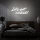 Let's get naked Neon Light Cheeky Suggestion in Luminous Form