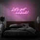 Let's get naked Neon Light Cheeky Suggestion in Luminous Form