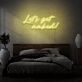 Let's get naked Neon Light Cheeky Suggestion in Luminous Form