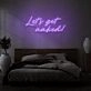 Let's get naked Neon Light Cheeky Suggestion in Luminous Form