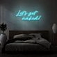 Let's get naked Neon Light Cheeky Suggestion in Luminous Form