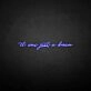 'It was just a dream' neon sign