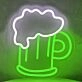 Pint of Beer Neon Sign Cheers to Good Times