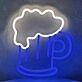 Pint of Beer Neon Sign Cheers to Good Times