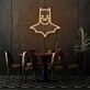 Batman Neon Art Dark Knight's Mystique in Light