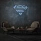 Superman Neon Light Heroic Ideal in Bright Display