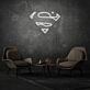 Superman Neon Light Heroic Ideal in Bright Display