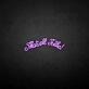 That's all folks' neon sign