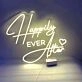 happily ever after 1  neon sign