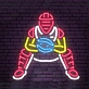 Catch the Spirit American Football Home Neon Sign