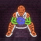 Catch the Spirit American Football Home Neon Sign