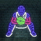Catch the Spirit American Football Home Neon Sign