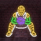 Catch the Spirit American Football Home Neon Sign