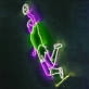 Soccer Superstar Neon Sign for Football Players