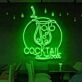 Customize Cocktail bar neon sign for bars restaurants