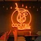 Customize Cocktail bar neon sign for bars restaurants