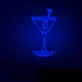 Cocktail Glasses Bar Neon Signs