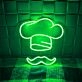Kitchen Chef Hat Neon