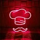 Kitchen Chef Hat Neon