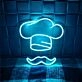 Kitchen Chef Hat Neon