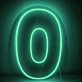 Number 0  LED Neon Sign