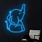 Baby Elephant Neon Signs