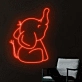 Baby Elephant Neon Signs