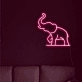 Majestic Elephant Neon Sign